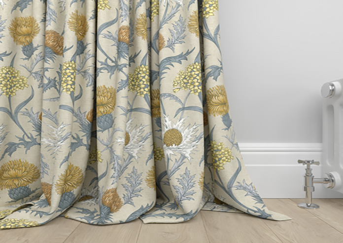 Acanthium, Ochre - Made to Measure Curtains - Image 6